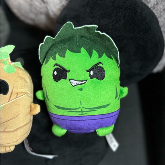 Mattel Marvel Cuutopia Groot Ironman Hulk 5" UltraSoft Stuffed 3 Toy Plush - Picture 7 of 7